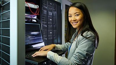 Women working as IT specialist